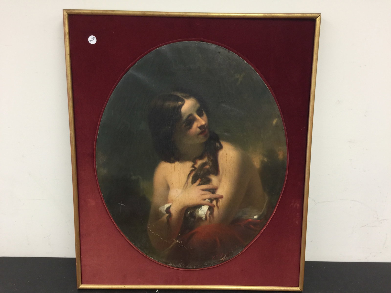 Samuel Bell Waugh Portrait Painting (1 of 6)