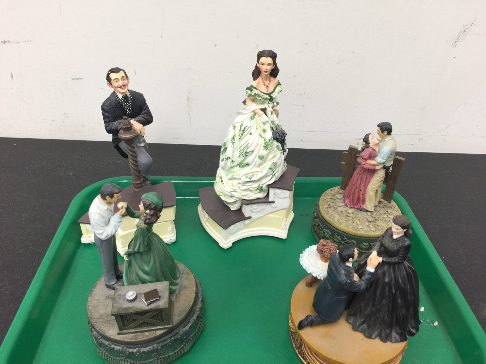 Gone With the Wind Music Boxes (5): all limited edition.