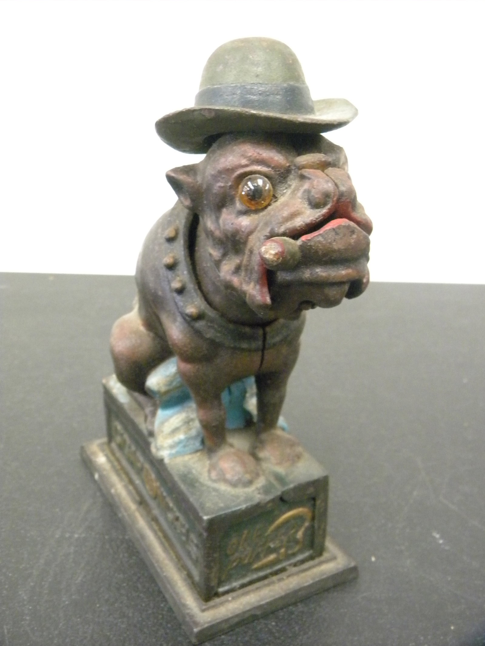 Mechanical Bank: 9"H.