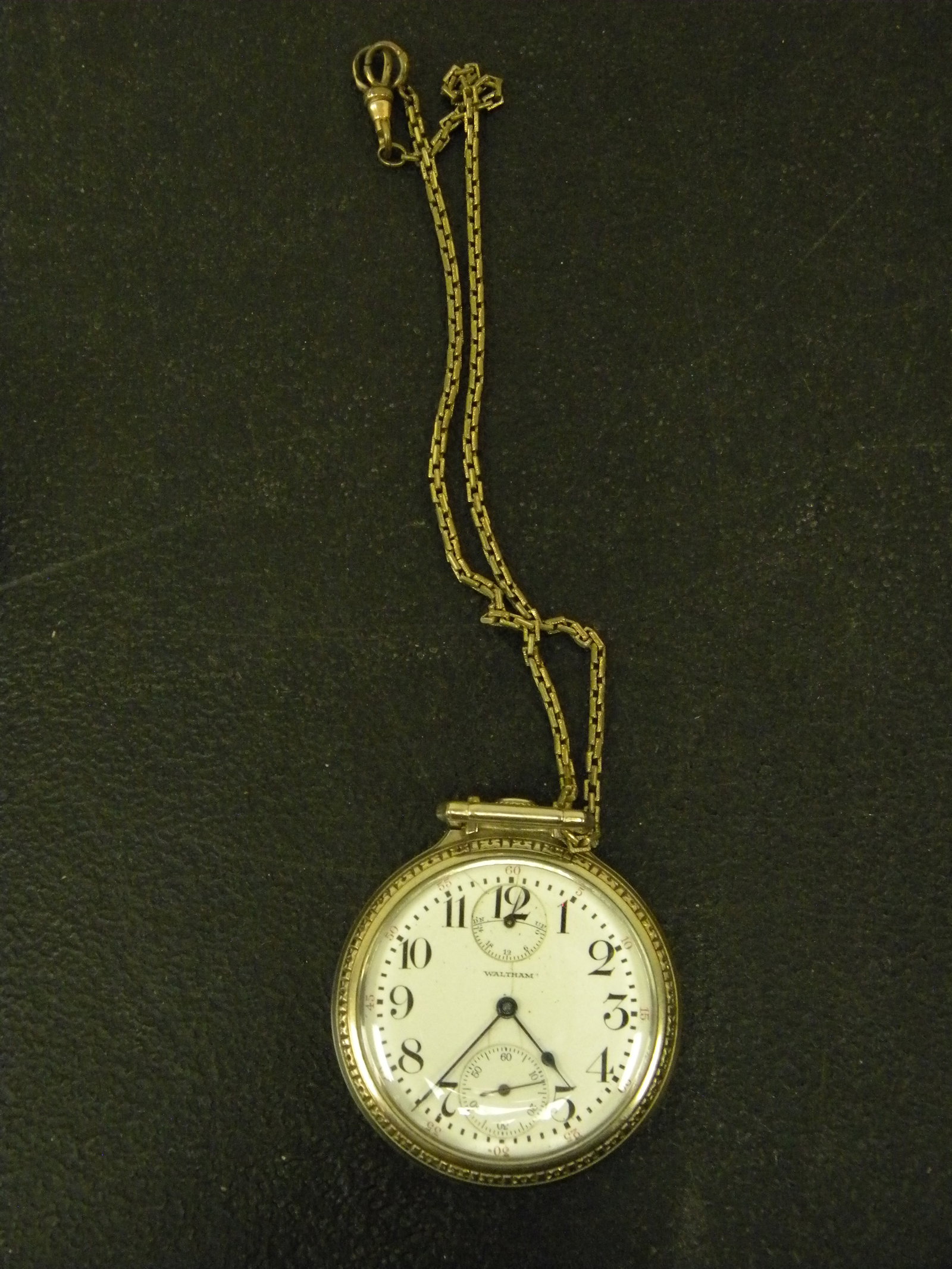 14kGF Waltham Railroad Pocket Watch (1 of 2)