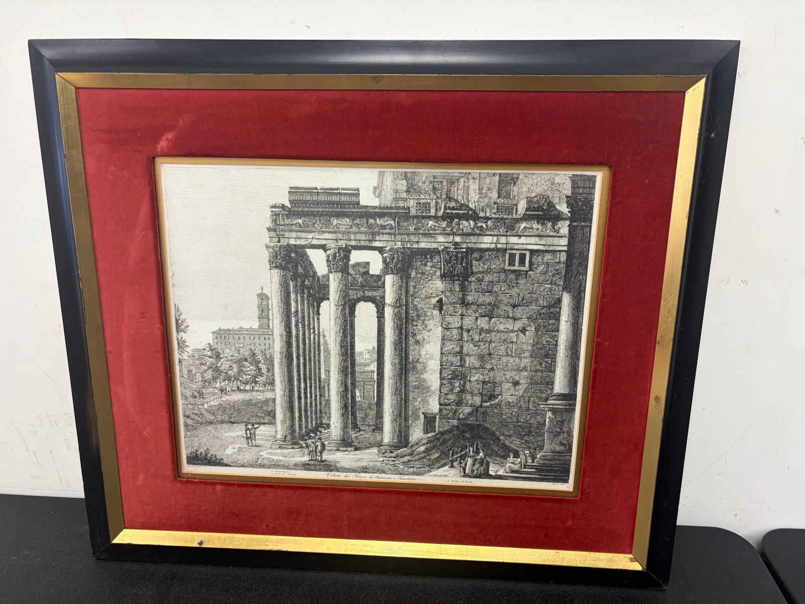 Luigi Rossini Etching (1 of 4)