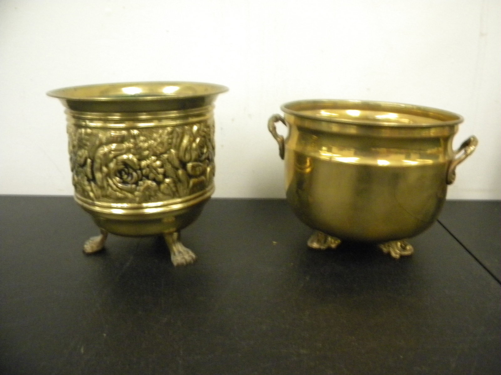 Brass Jardinières (2) (1 of 2)