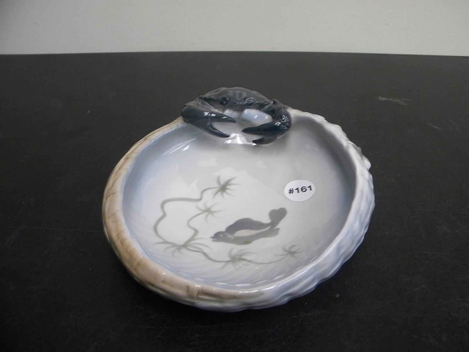 Royal Copenhagen Crab Dish: 2465, 9".