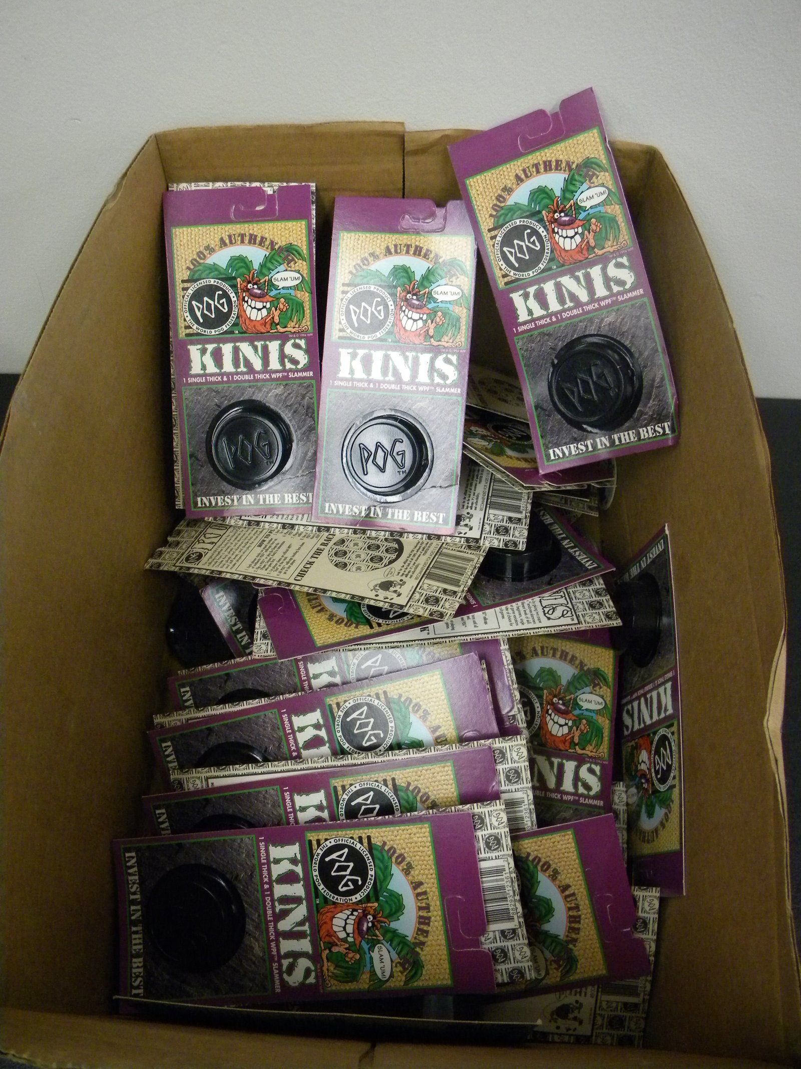 Box Lot of Pog Brand Milk Caps (1 of 3)