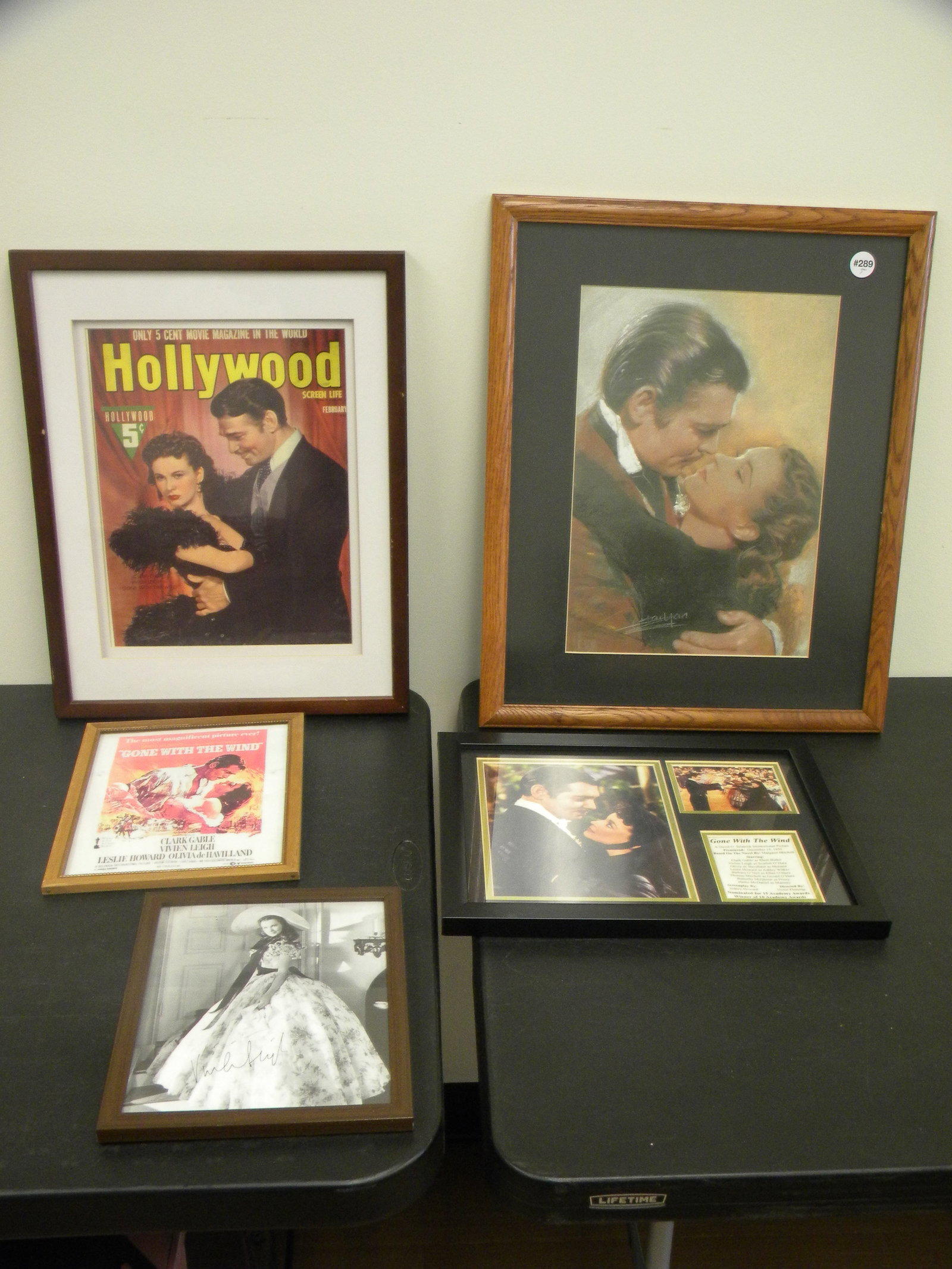 Gone with the Wind Wall Hangings: Largest 18"x22".