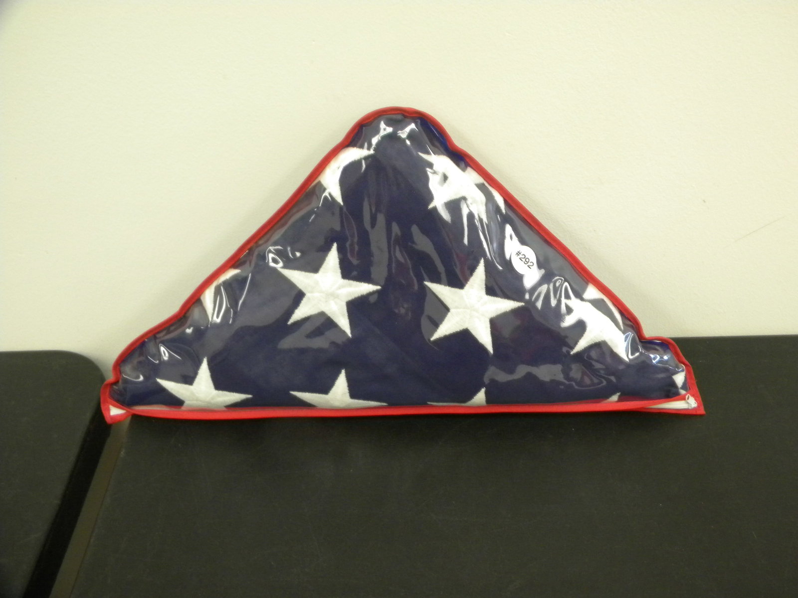 Memorial Flag: 23"x 11".
