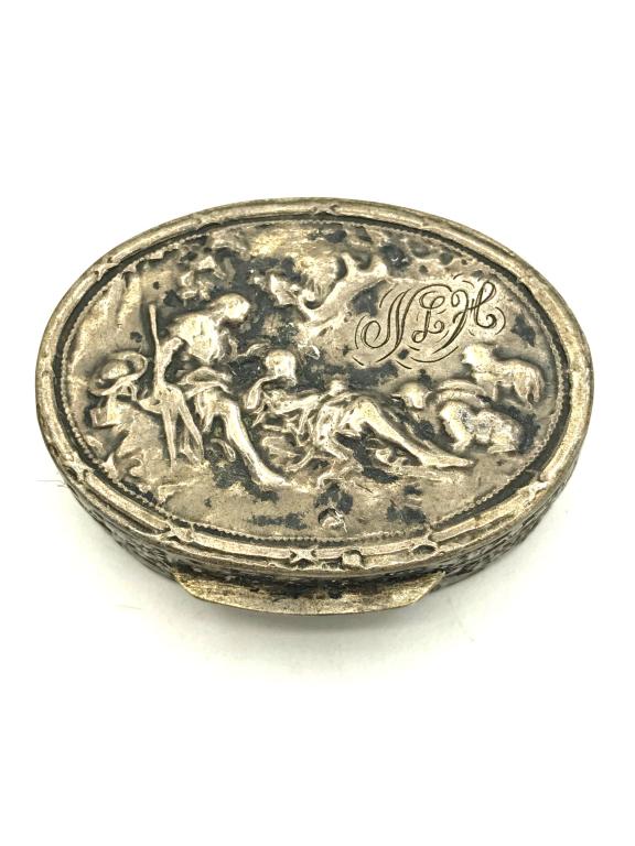 MAUL ITALY PILL CONTAINER STERLING: 9.8 DWT TOTAL
