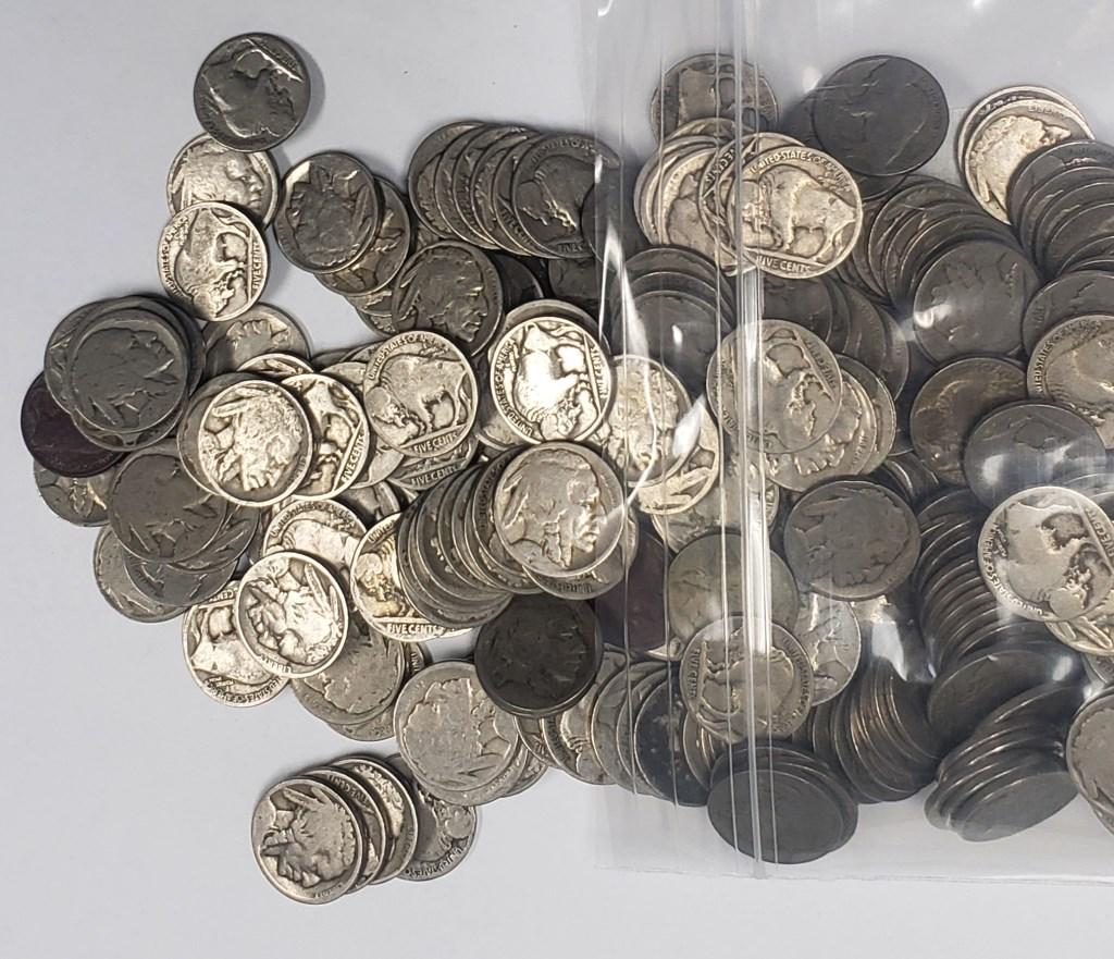 500 BUFFALO NICKEL NO DATE / PARTIAL DATE (1 of 1)