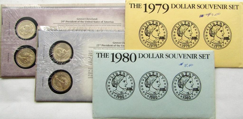 1979 & 1980 SUSAN B ANTHONY SOUVENIR SETS (1 of 1)