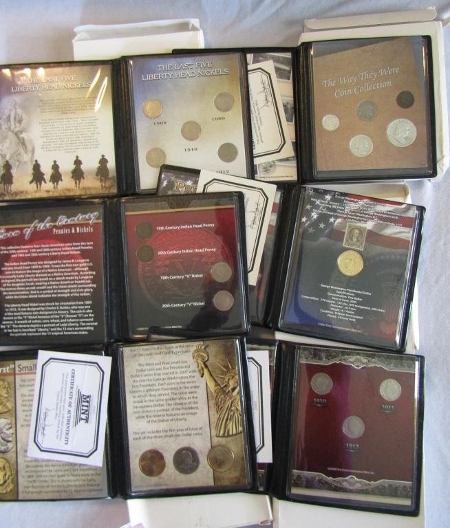 (6) First Commemorative Mint Inc Folio's (1 of 7)