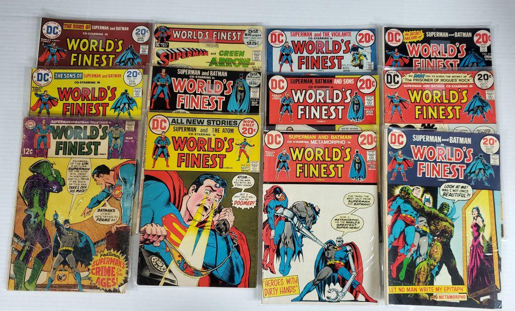 12-DC WORLD'S FINEST SUPERMAN COMICS (1 of 7)