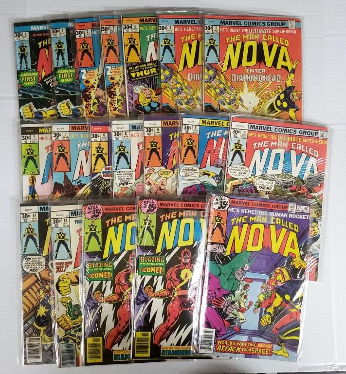 19-MARVEL THE MAN CALLED NOVA #1 thru #13 (1 of 9)