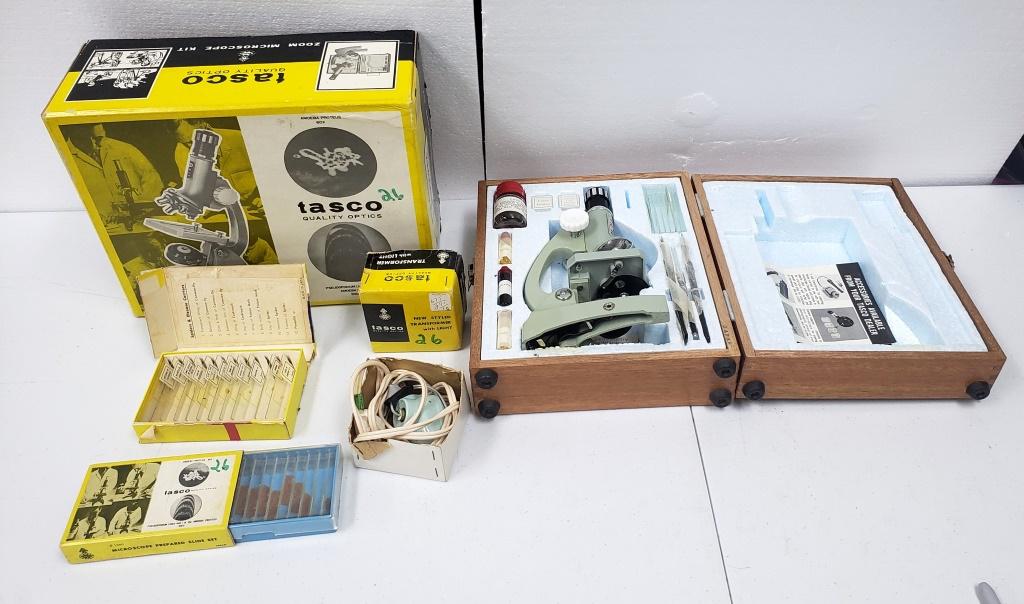 Vintage Tasco Zoom 900x Microscope with extras! (1 of 9)