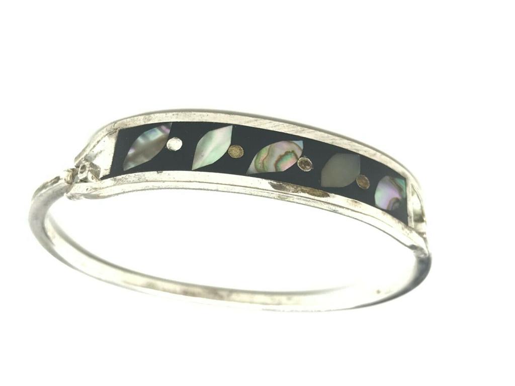 MEXICO BRACELET WITH ABALONE INLAY (1 of 6)