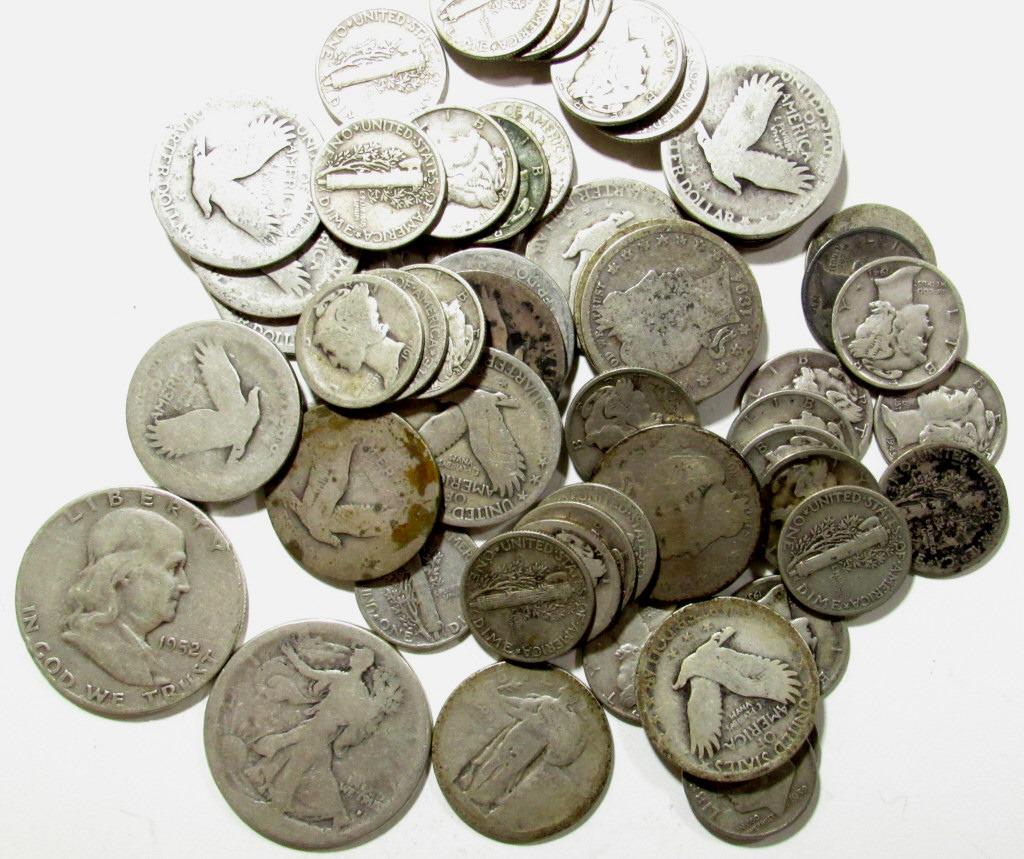 90% SILVER LOT ($9.00 FACE VALUE) (1 of 1)
