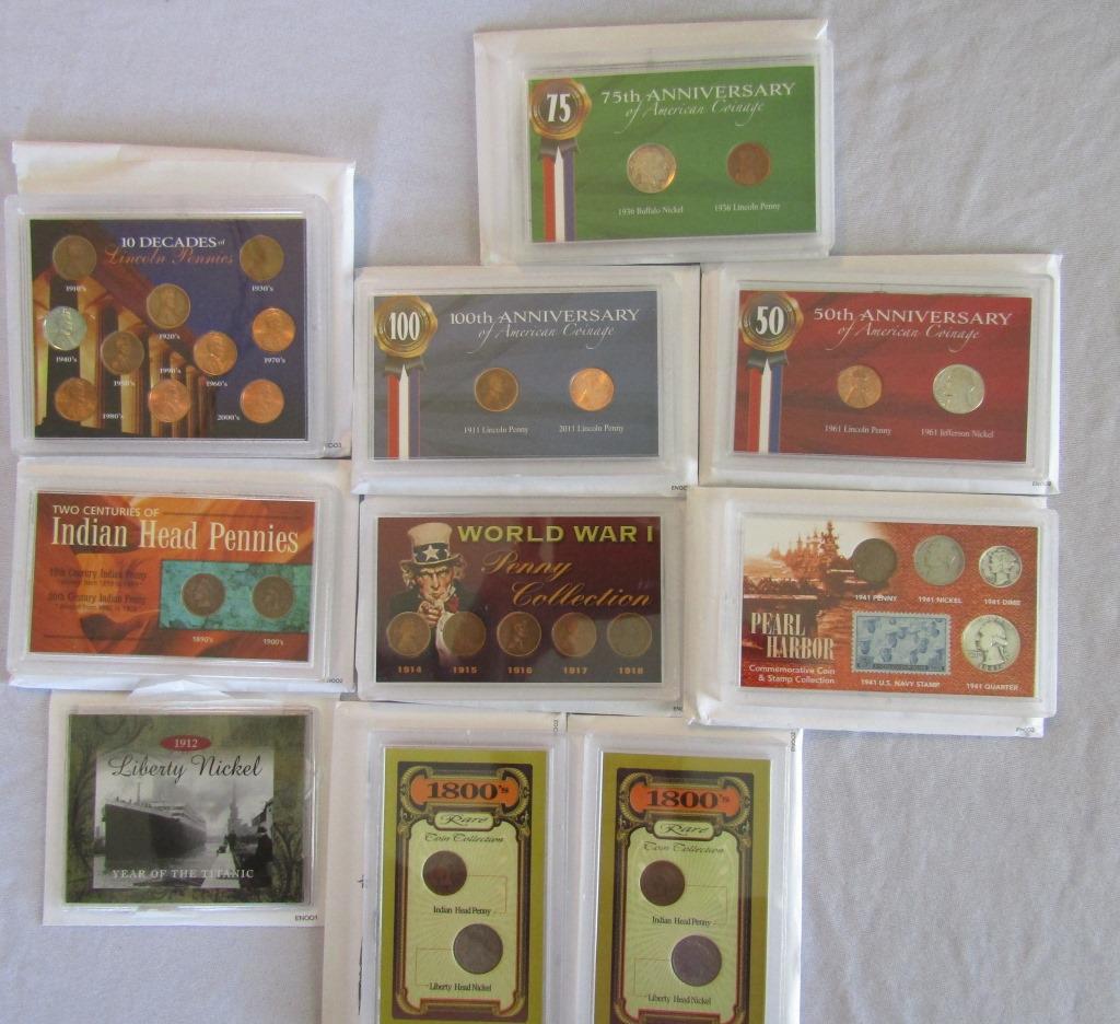 (10) American Coin Treasures in Org Envelope (1 of 4)