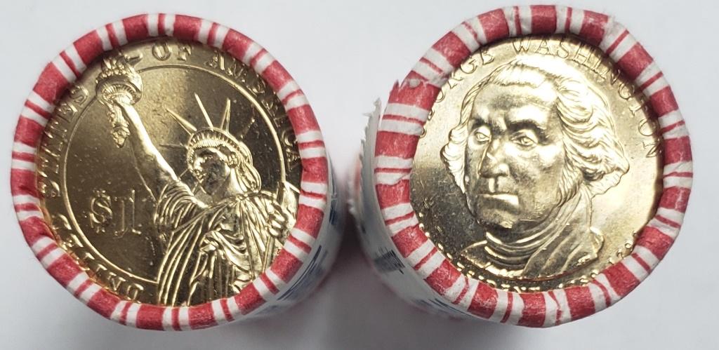 2-PRESIDENTIAL DOLLAR BU ROLLS (1 of 3)