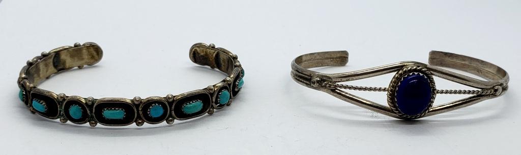 2-STERLING CUFF BRACELETS (1 of 6)