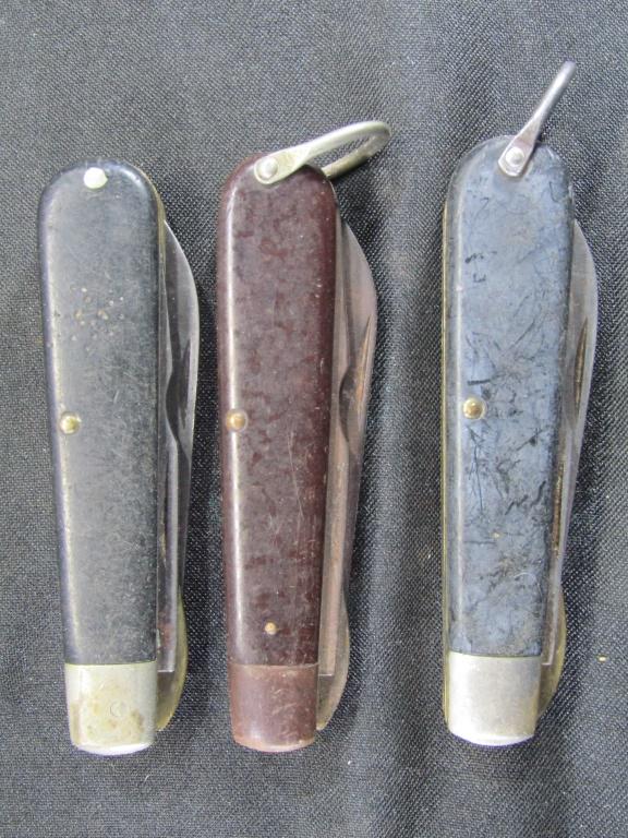 3 Vintage Electricians Knives - 2 Cammilus & 1 Bok (1 of 3)
