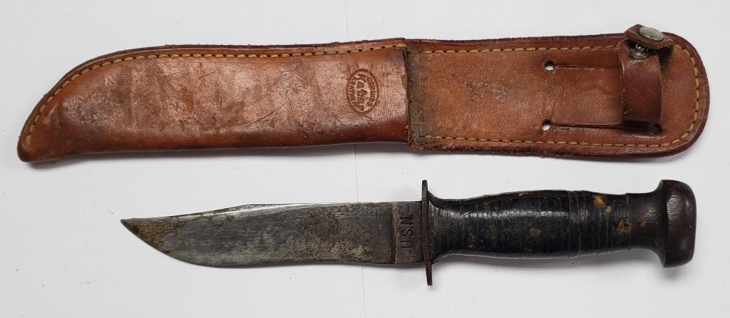 WWII US USN MK1 Fighting Knife Robeson Shuredge 23 (1 of 10)