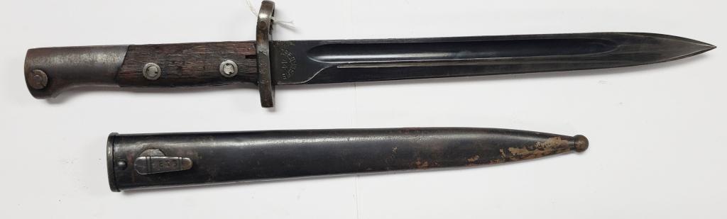 Russian NPEAY3ERE 44 Bayonet: With Scabbard! In very good condition!
