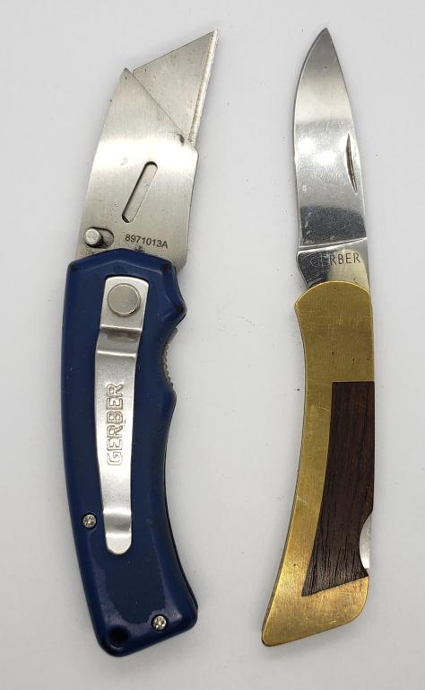 Vintage Gerber Sportsman Knife & Box Cutter (1 of 7)