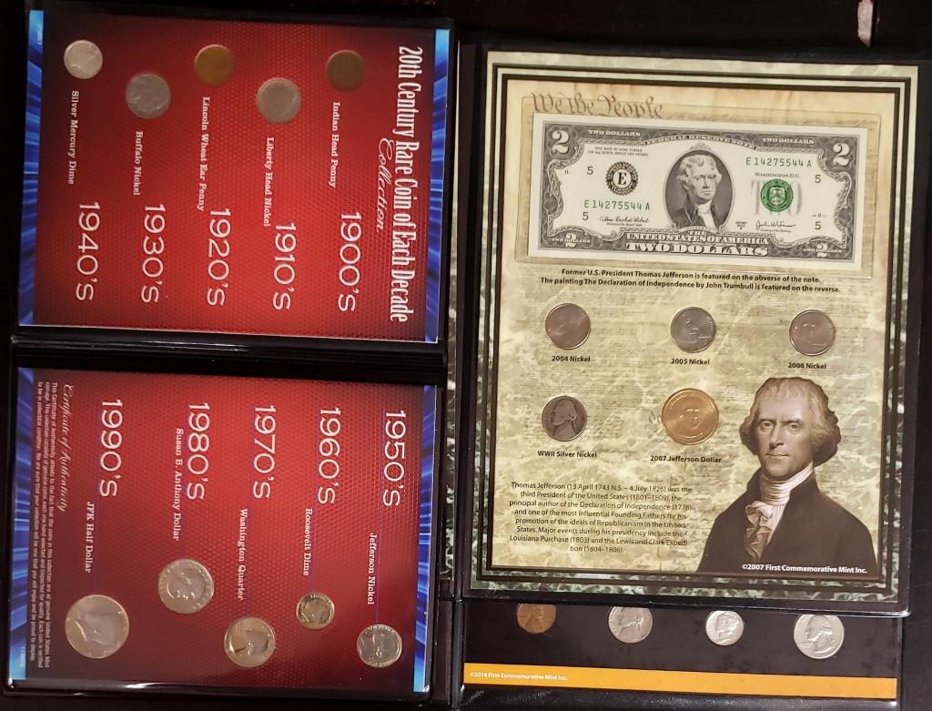 3-TRIBUTE COIN SETS: 1941 ATTACK PEARL HARBOR (1 of 1)