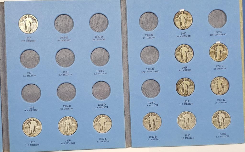 STANDING LIBERTY QTR STARTER SET (1 of 1)