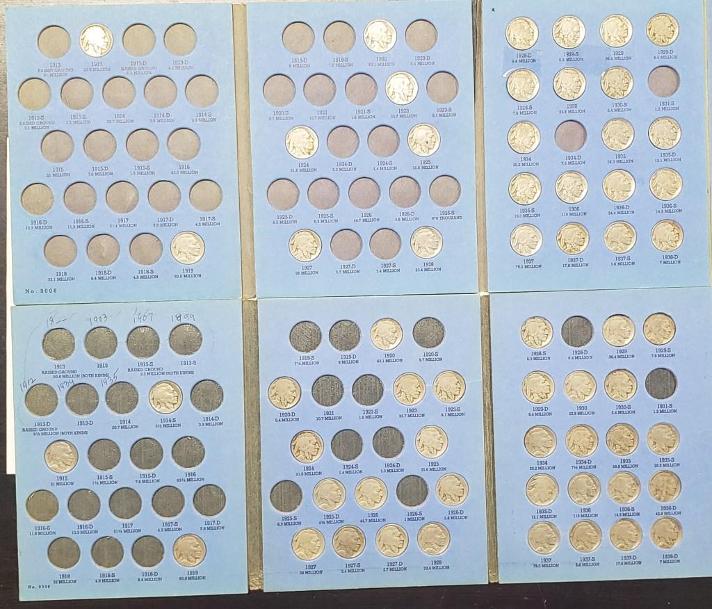 2-BUFFALO NICKEL STARTER SETS (1 of 3)