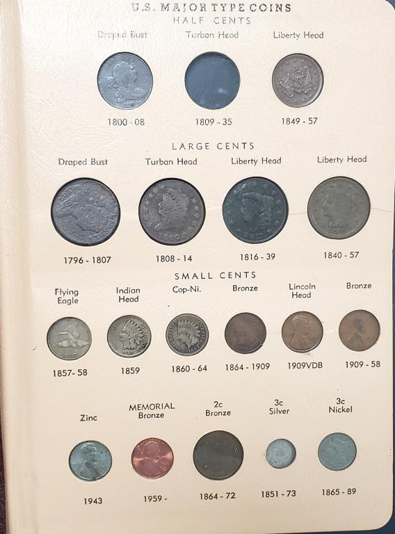 U.S. TYPE NEAR SET (63 DIFF COINS) (1 of 20)