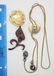 VINTAGE ENAMEL FLOWER JEWELRY LOT: - 4