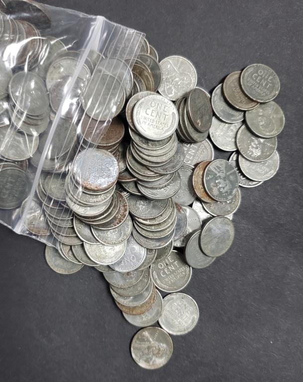 500 STEEL CENTS (1943) P-D-S  GREAT MIX (1 of 1)