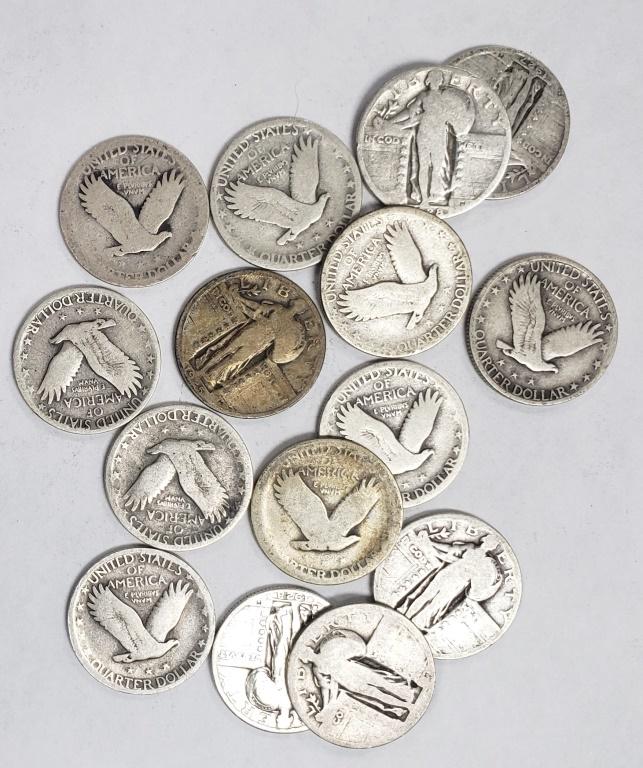 15-STANDING LIBERTY QUARTERS (1 of 1)