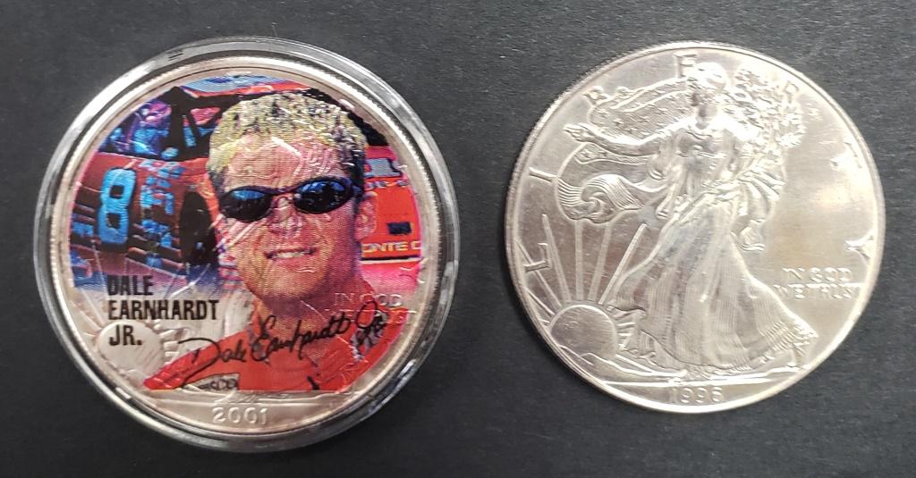 1996 & 2001 AMERICAN SILVER EAGLES (1 of 2)