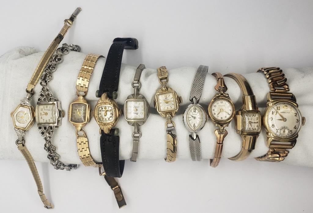 10-LADIES VINTAGE WRIST WATCHES (1 of 13)