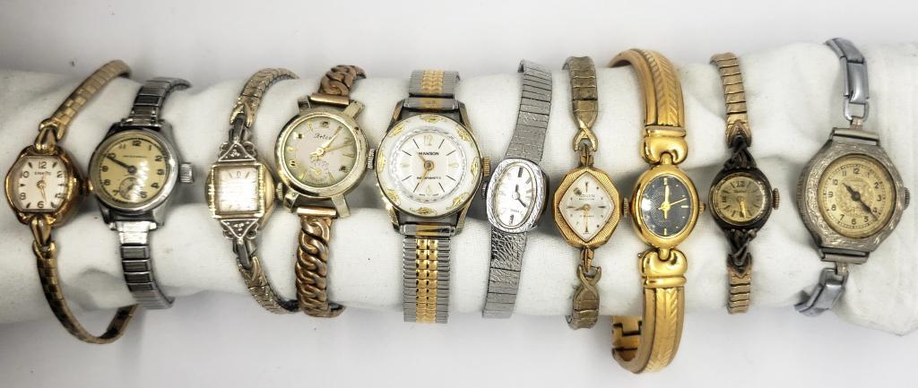 10-LADIES VINTAGE WRIST WATCHES (1 of 13)
