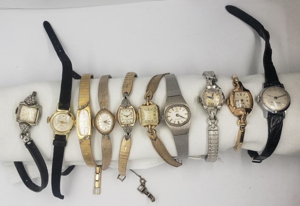 10-LADIES VINTAGE WRIST WATCHES (1 of 13)