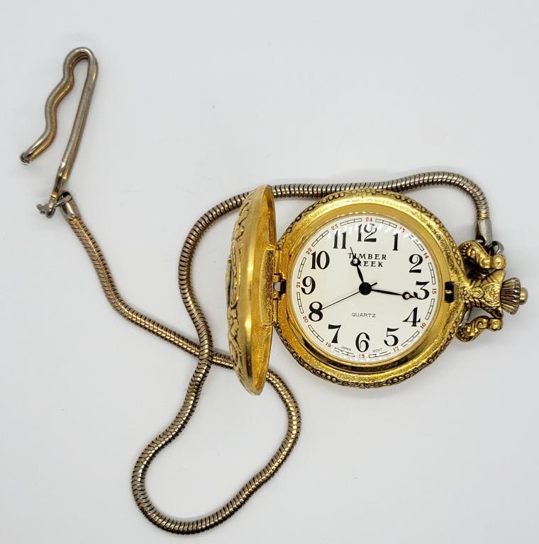 Timber creek pocket watch Clearance