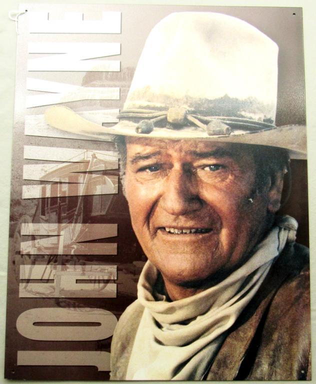 JOHN WAYNE TIN SIGN STAGE COACH: Nation’s #1 Gold, Silver & Coin Auction Company!