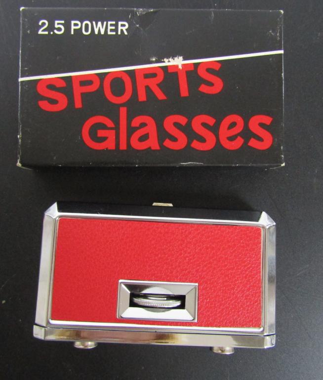 SPORTS GLASSES 2.5 POWER NEW IN BOX: VINTAGE FOCAL Made in JAPAN