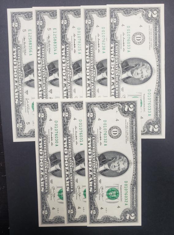 8-2003 $2 FED RSV NOTES (1 of 2)