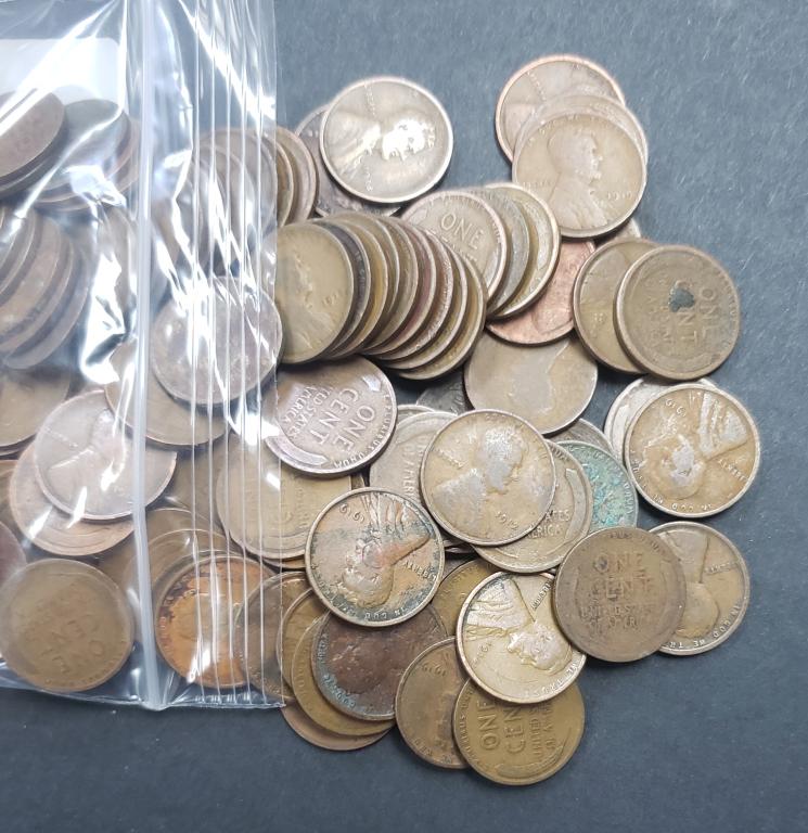 250 WHEAT CENTS (1909-1919) P-D-S (1 of 1)