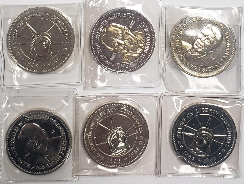 6-Natl Historic Mint Double Eagle Lot (1 of 3)