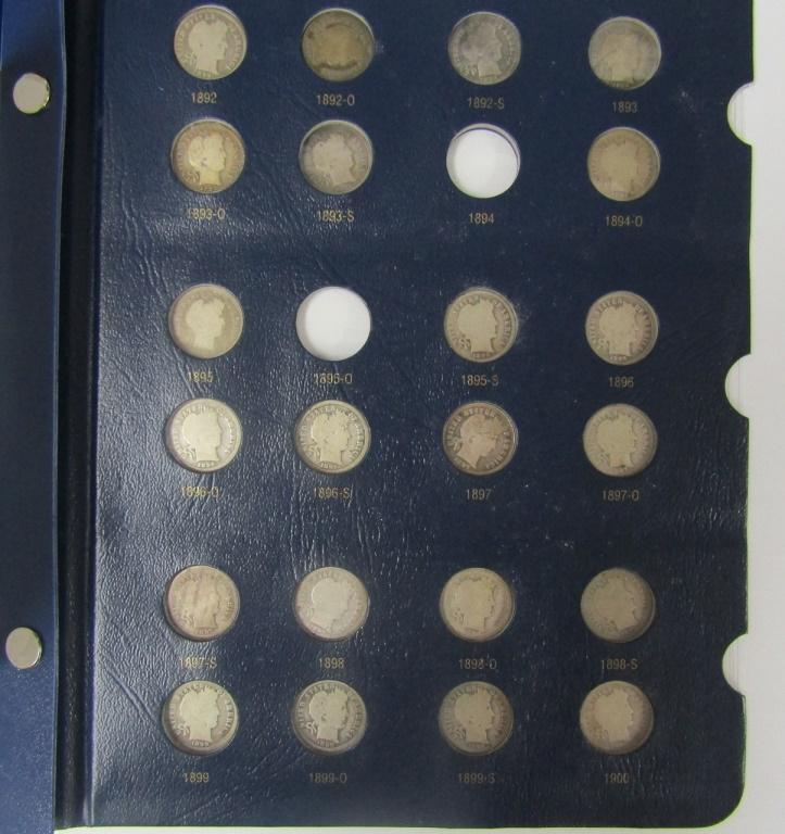 1892-1916 LIBERTY DIME NEAR SET (1 of 15)