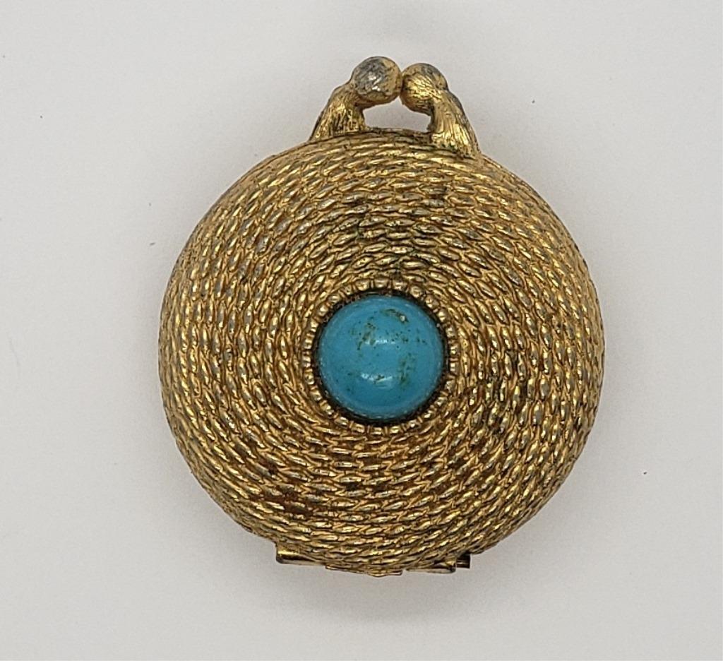 1960's ESTEE LAUDER Solid Perfume Locket: NO PERFUME