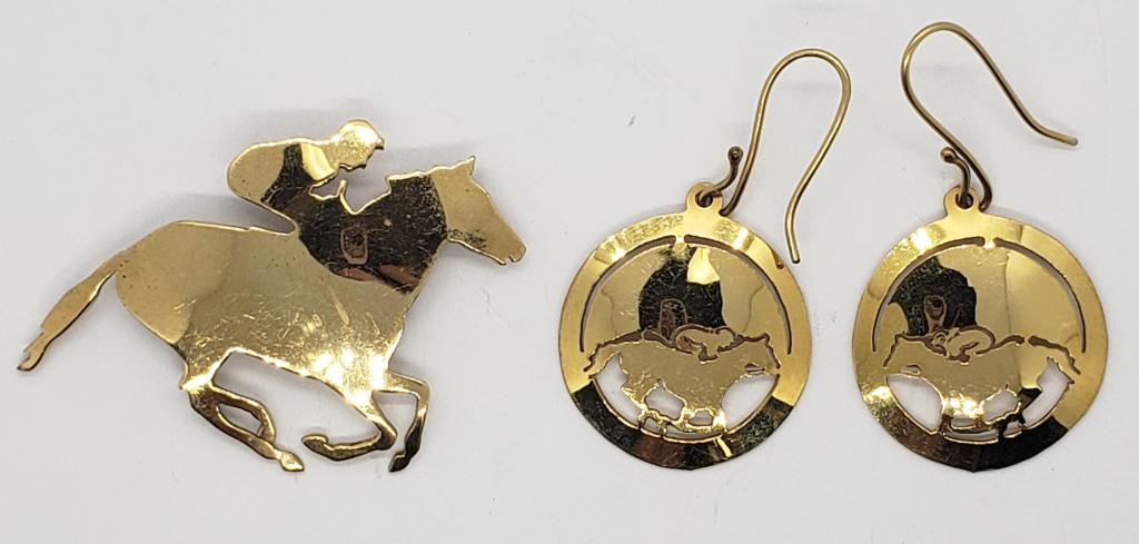 ESTELLE KENTUCKY DERBY SET (3pc) (1 of 5)