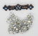 Vintage BSK Rhinestone And Aurora Borealis Brooch - 2