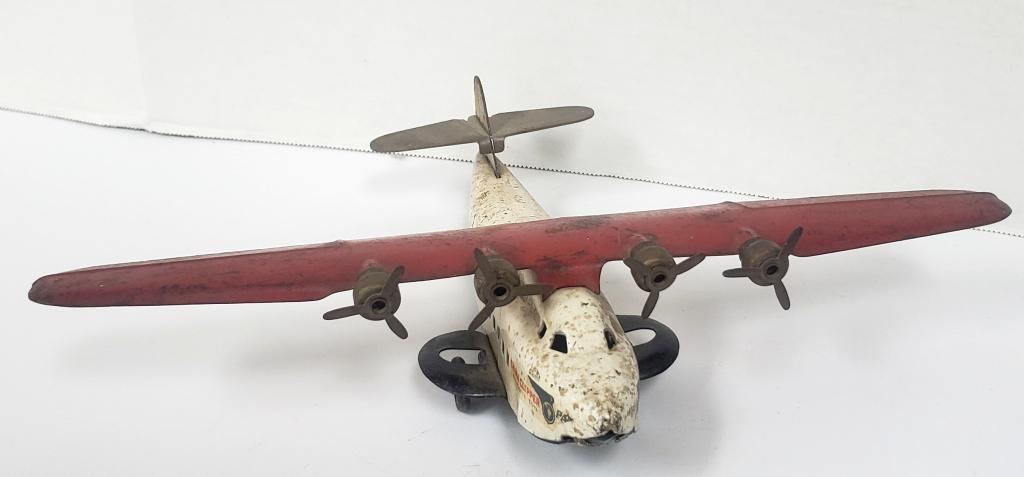Vintage Wyandotte Toys China Clipper Toy Airplane