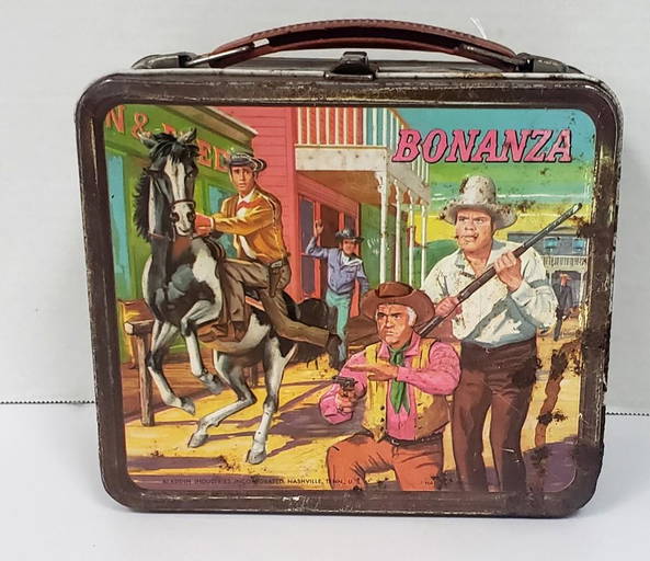 Vintage Bonanza Lunch Box From Aladdin