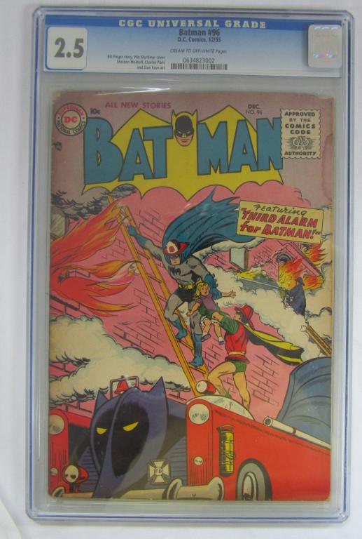 Batman #96  DC Comics 1955 - CGC 2.5 - Silver AGE (1 of 3)
